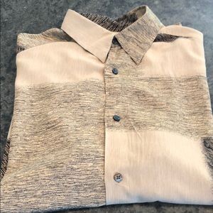 Stylish short sleeve shirt by crazy horse size L